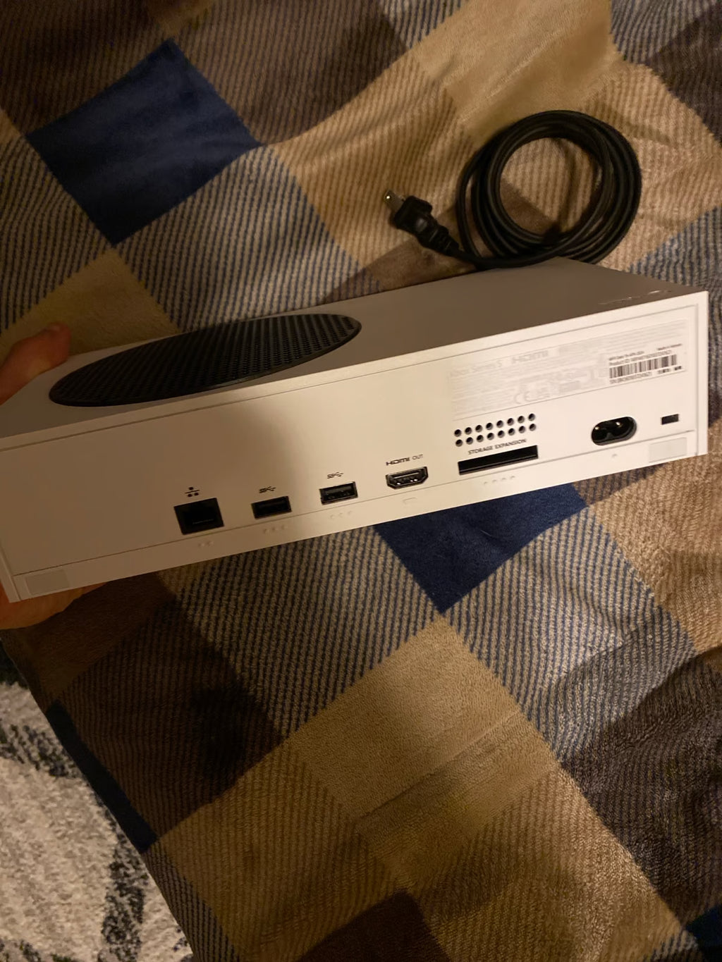 Microsoft Xbox Series S Digital Edition White 500 GB Console 7J37