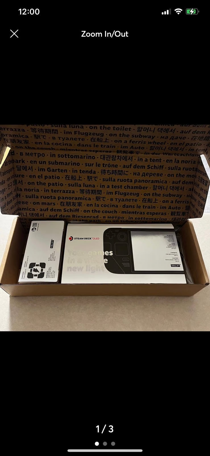 steam deck 512gb oled 3A29