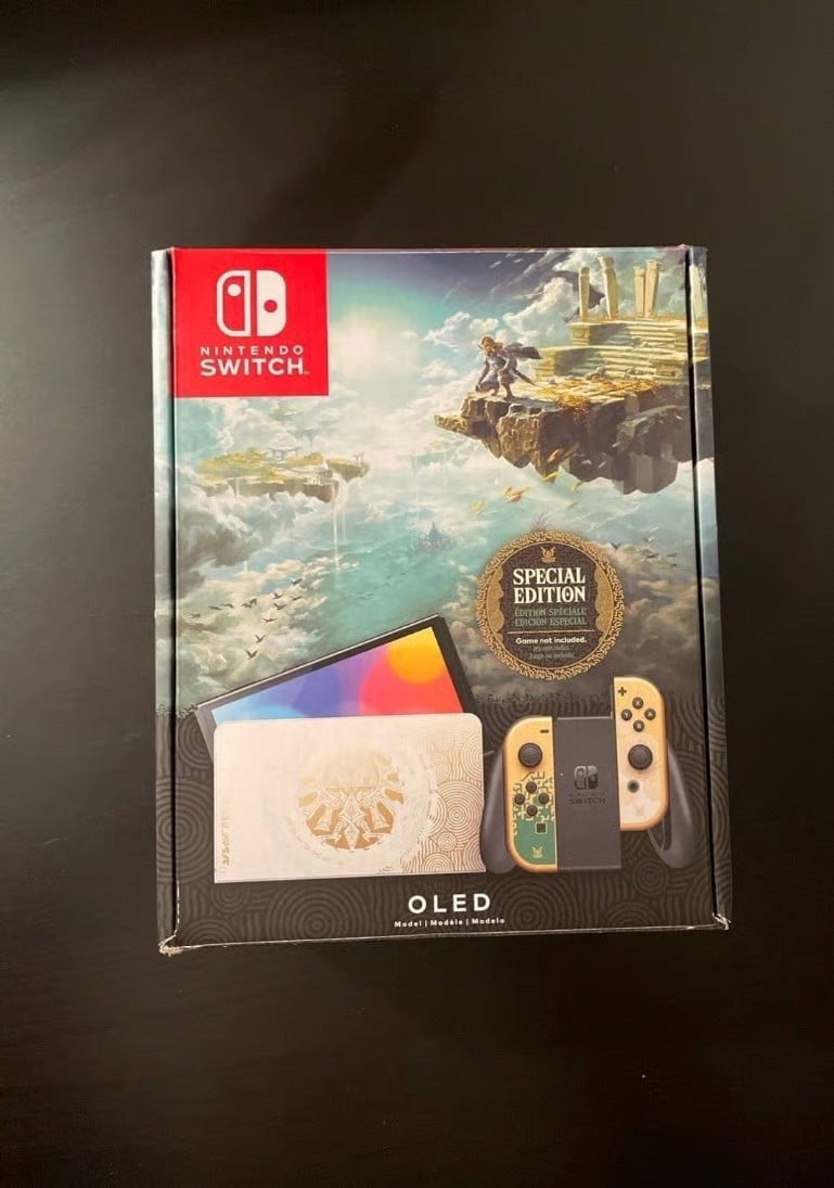 Zelda Tears of the kingdom Kingdom Nintendo Switch OLED 7Q11