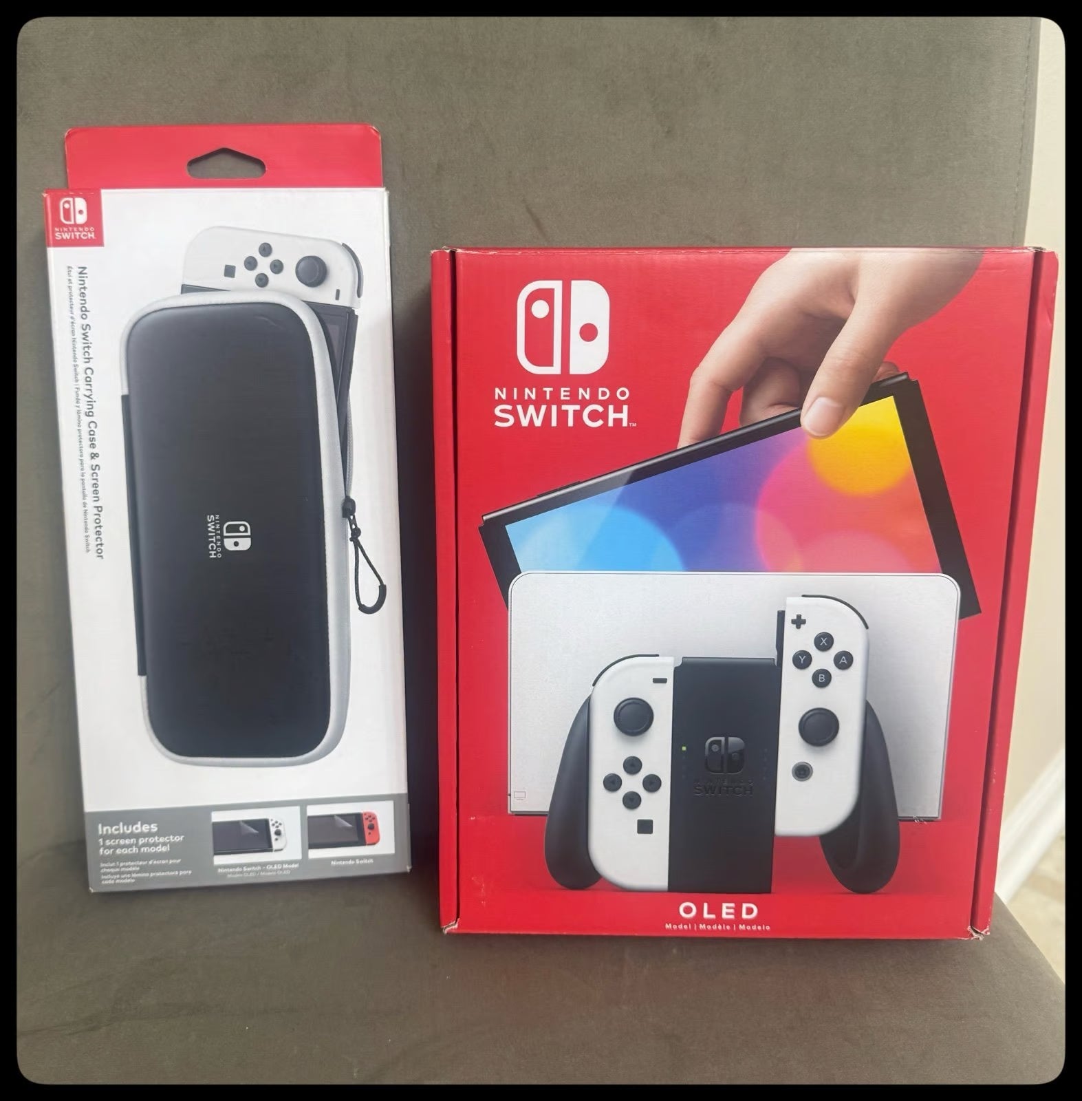 BRAND NEW Nintendo Switch OLED White 7D67