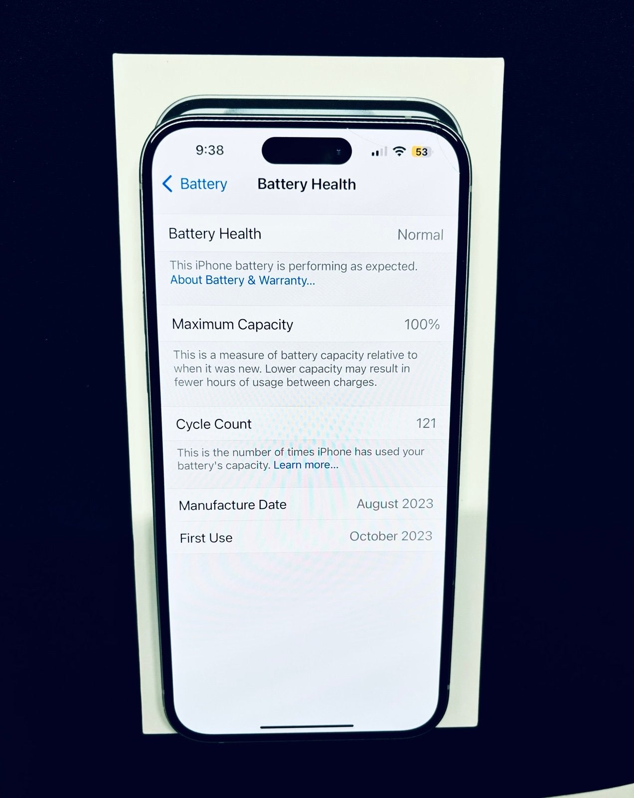 iPhone 15 Plus 128GB Unlocked 5U39