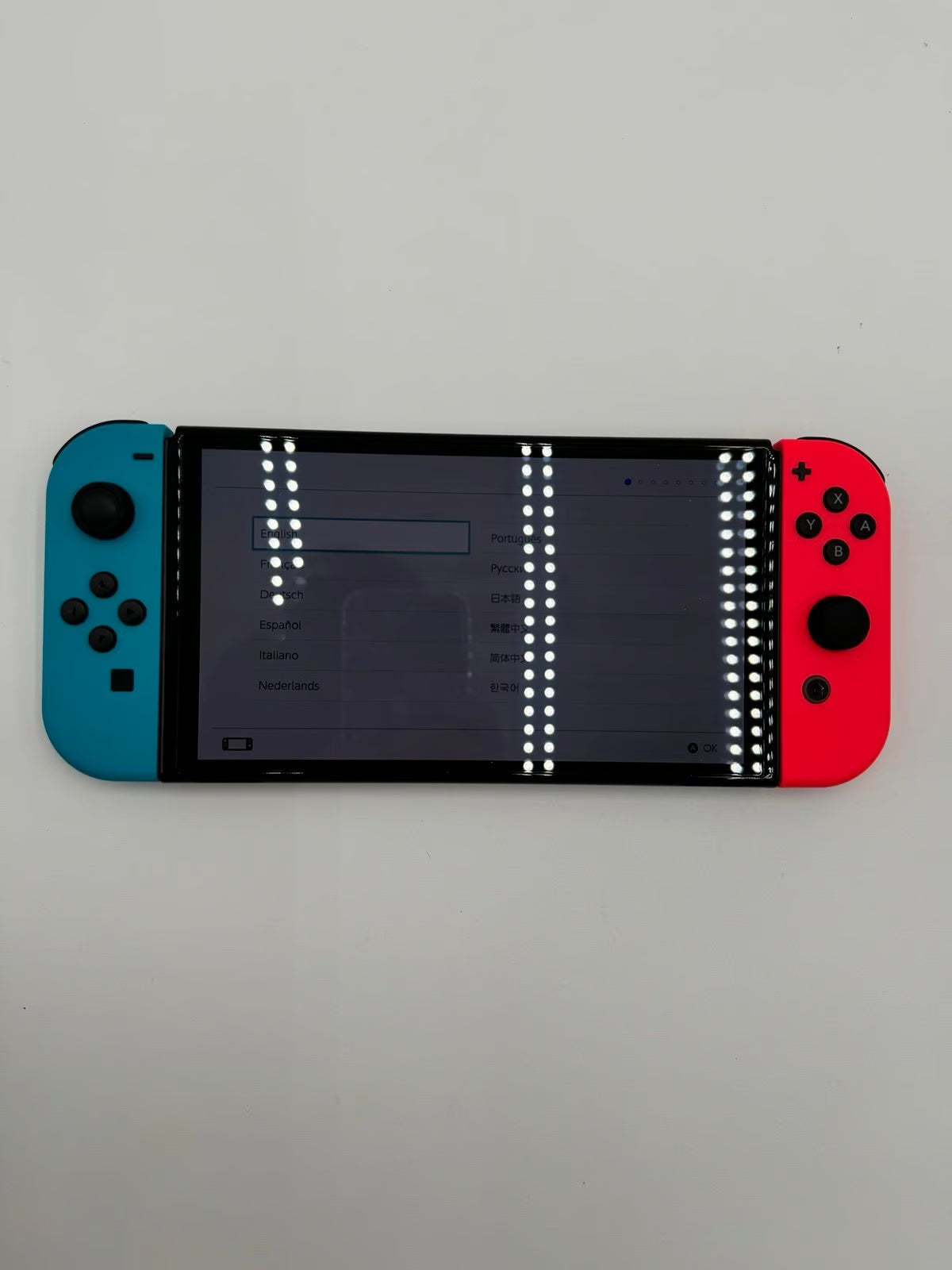 Nintendo Switch OLED with 5 Games Like New 2B72