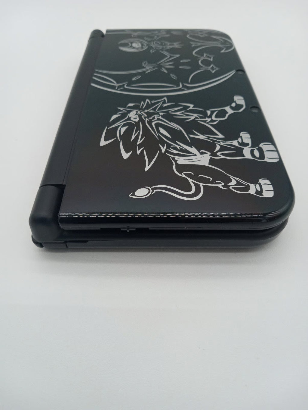 Refurbished New Nintendo 3DS XL Pokemon Sun and Moon Solgaleo and Lunala Black