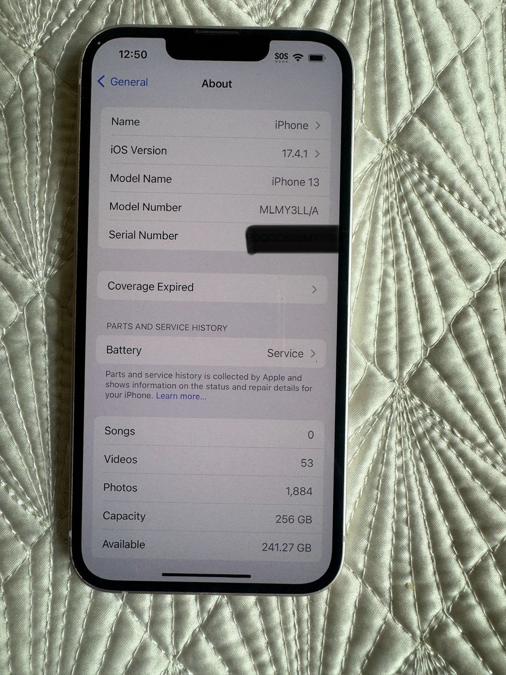 Apple iPhone 13 Pink 256GB 8R52