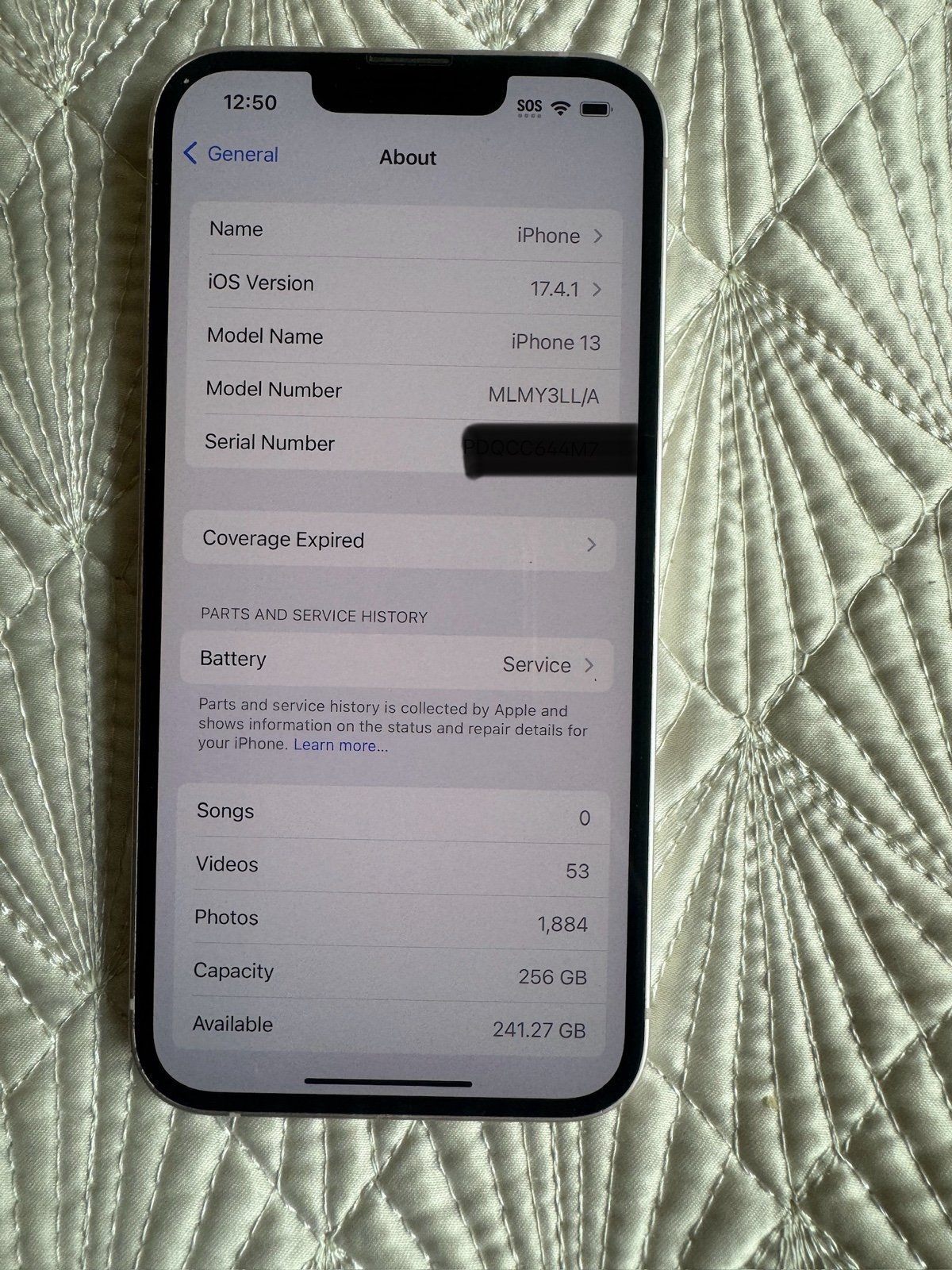 Apple iPhone 13 Pink 256GB 8R52