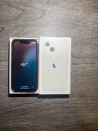 Apple iPhone 13 mini 128GB unlocked white (Battery health 85%) 6L21