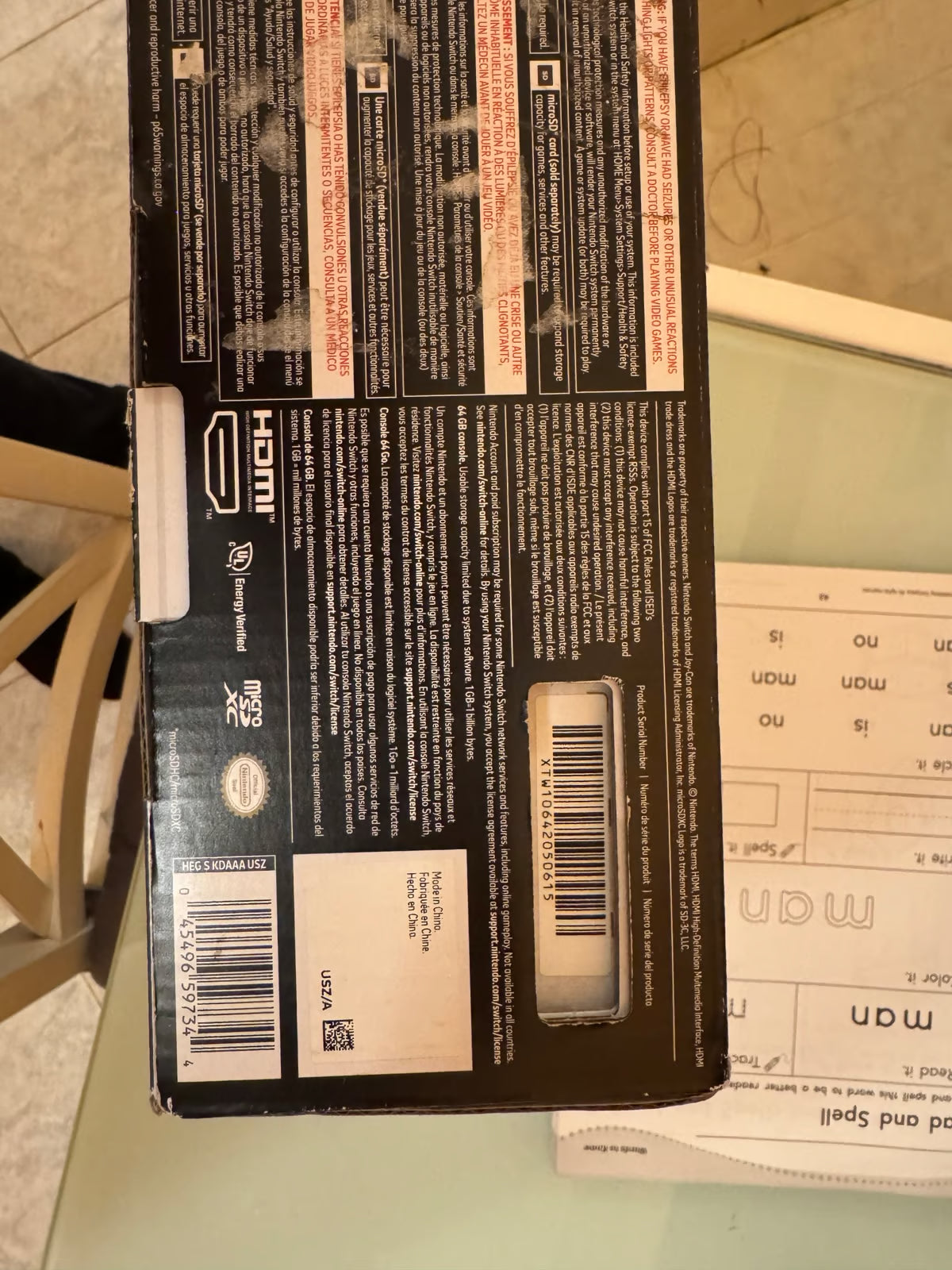 NEW) Nintendo Switch OLED Console - Zelda: Tears of the Kingdom Edition 1E73