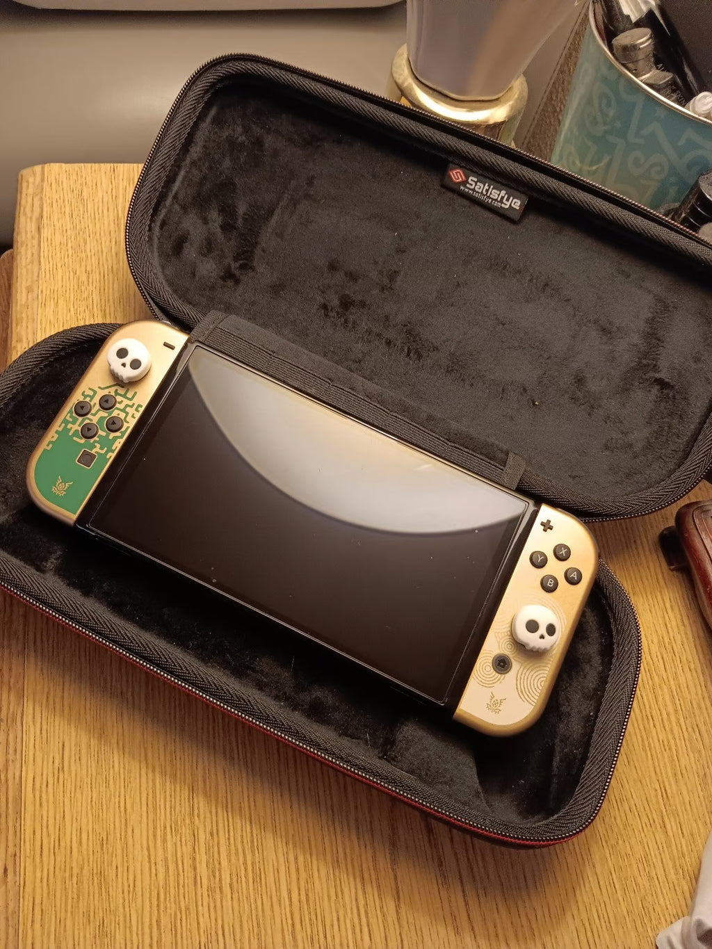 Nintendo Switch OLED Zelda Tears of The Kingdom Special Edition Console | w/Case 6A58