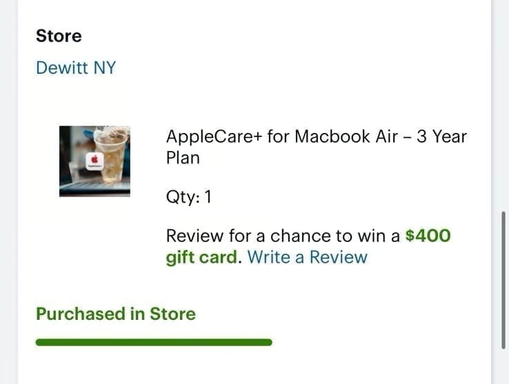 2023 MacBook Air 15in M2 + apple care 2K82