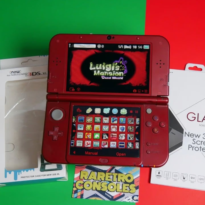 New Nintendo 3DS XL Monster Hunter Generations X 32GB, 60+ Games & More