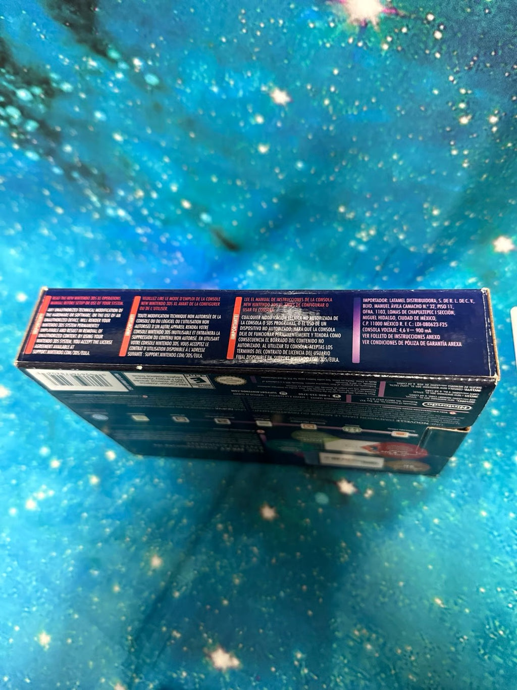 New Nintendo 3DS XL Galaxy w/ box