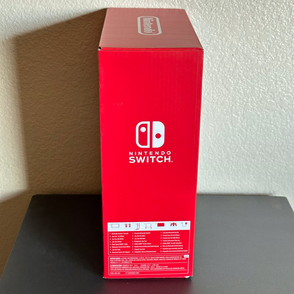 Nintendo Switch OLED Gaming Console Bundle w/ 256GB Micro SD & Case *NEW* 1W86