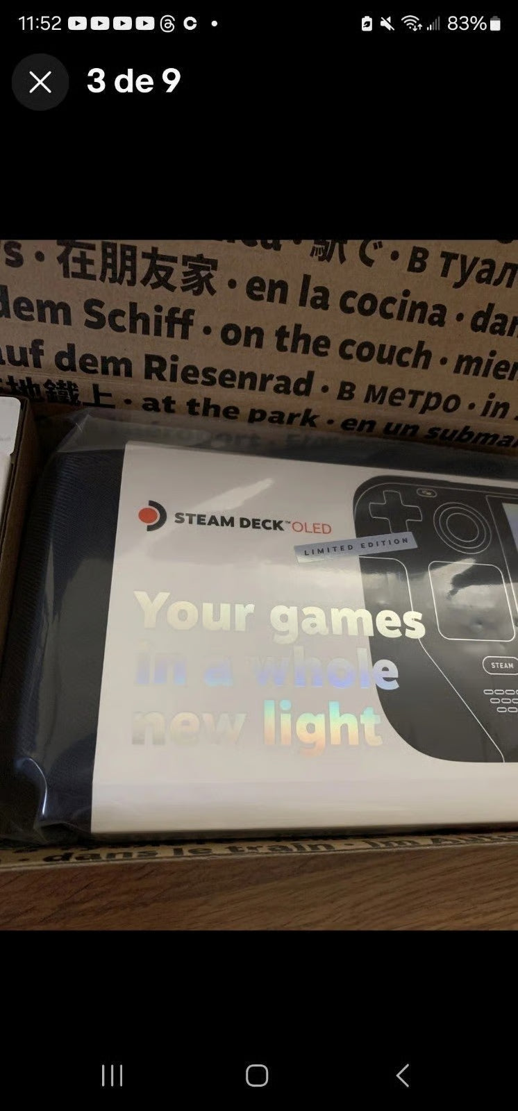 Valve Steam Deck OLED 1TB -  Limited Edition Red / Black SEALED 8Y59