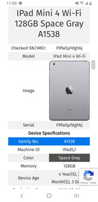iPad mini 4 1Q18