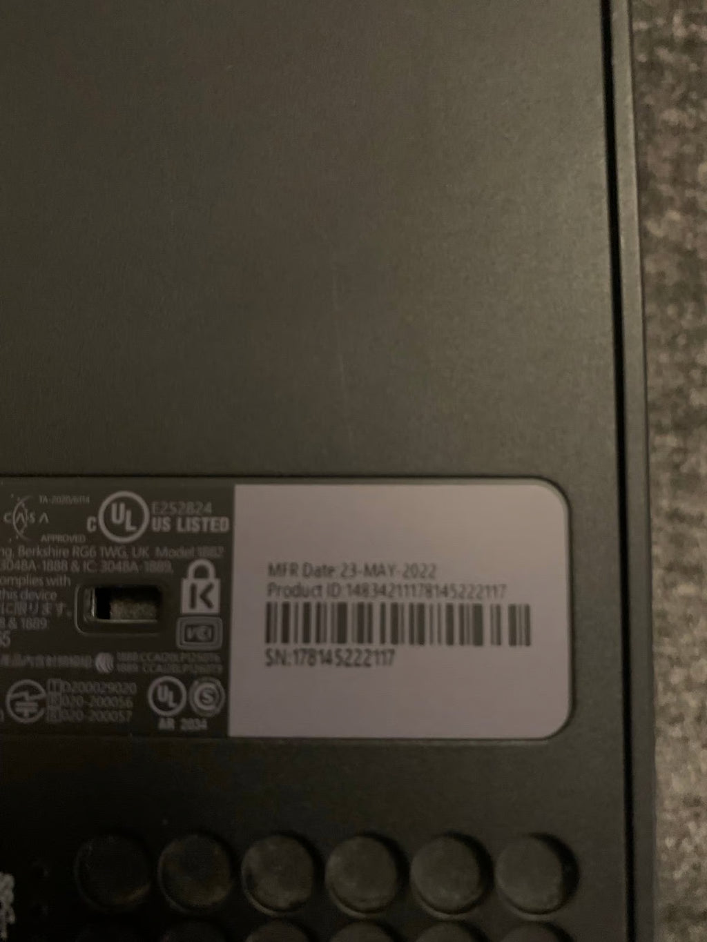 Microsoft Xbox Series X 1TB Console Black/White 5F92