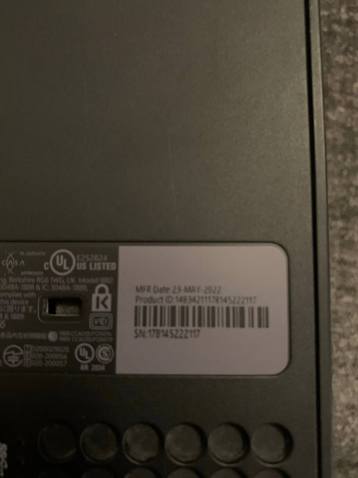 Microsoft Xbox Series X 1TB Console Black/White 5F92