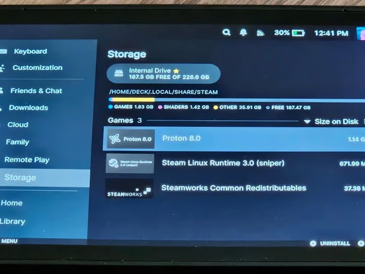 Steam Deck 256GB LCD 1U91