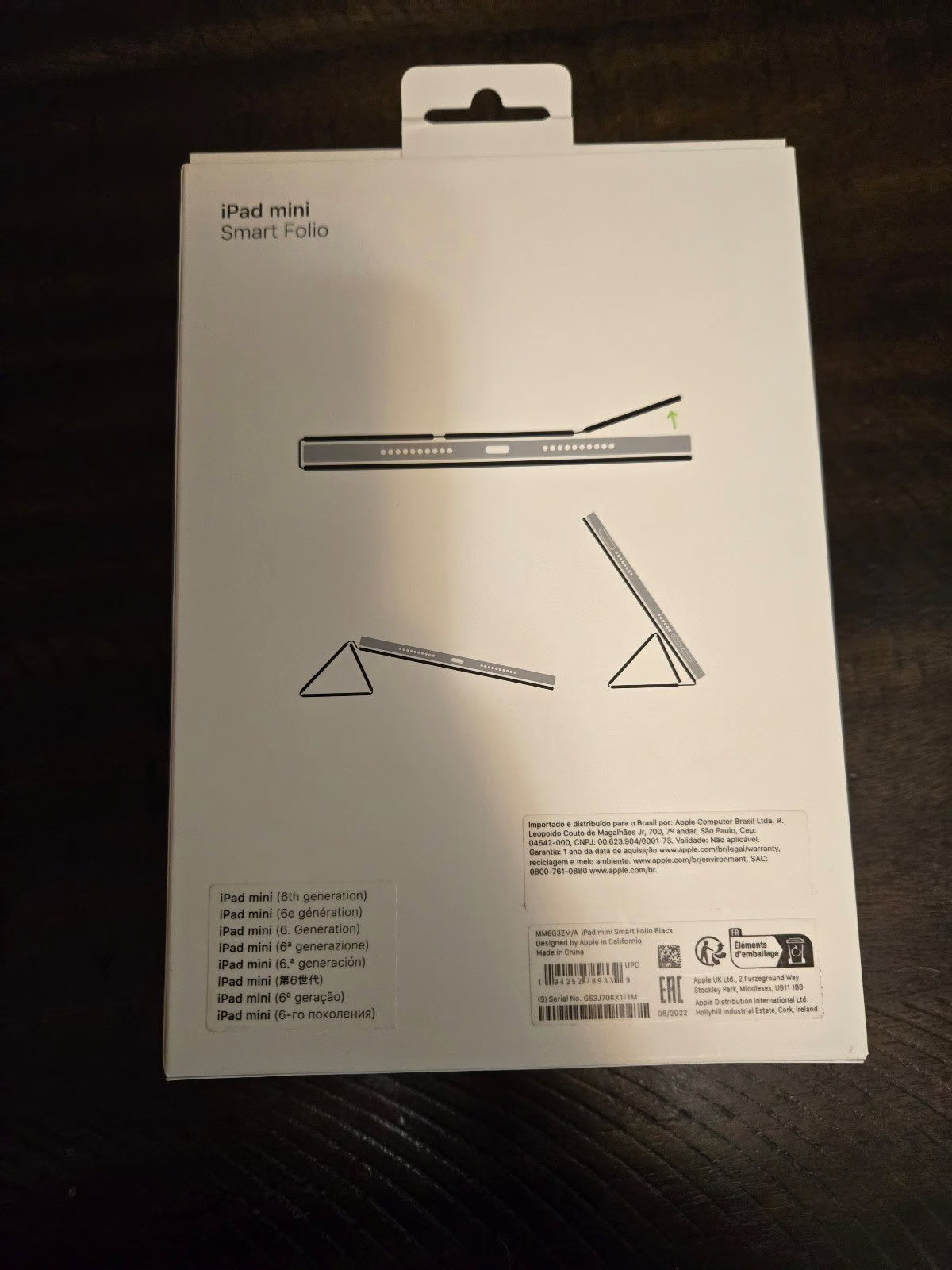 Apple iPad Mini 6th Generation 64 GB in Space Gray 3G39