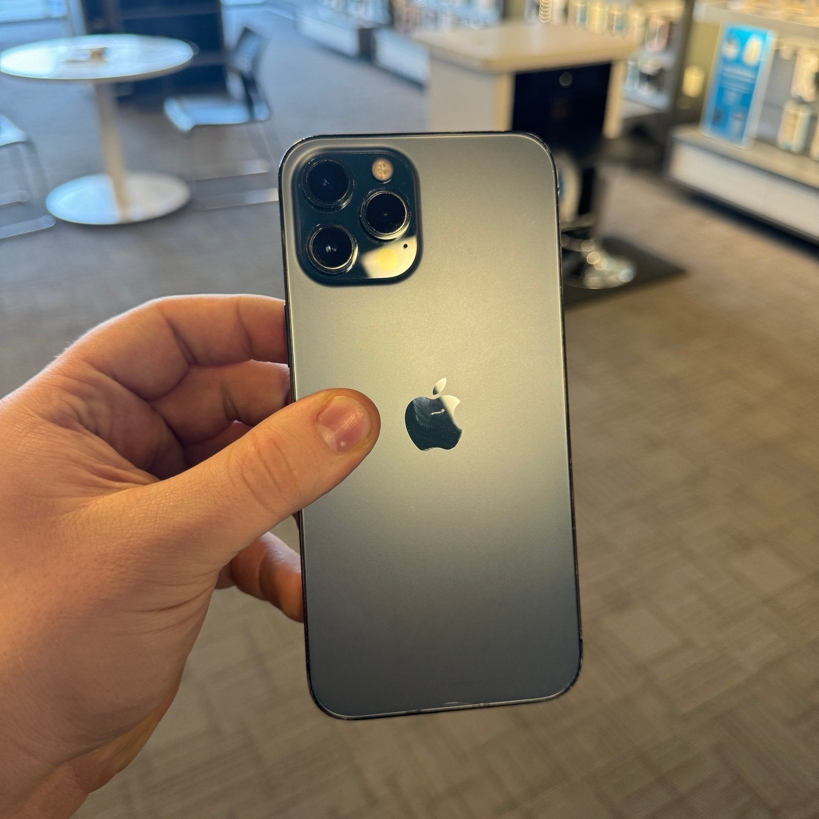 Apple iPhone 12 Pro Max 128 GB in Pacific Blue for AT&T 6B52