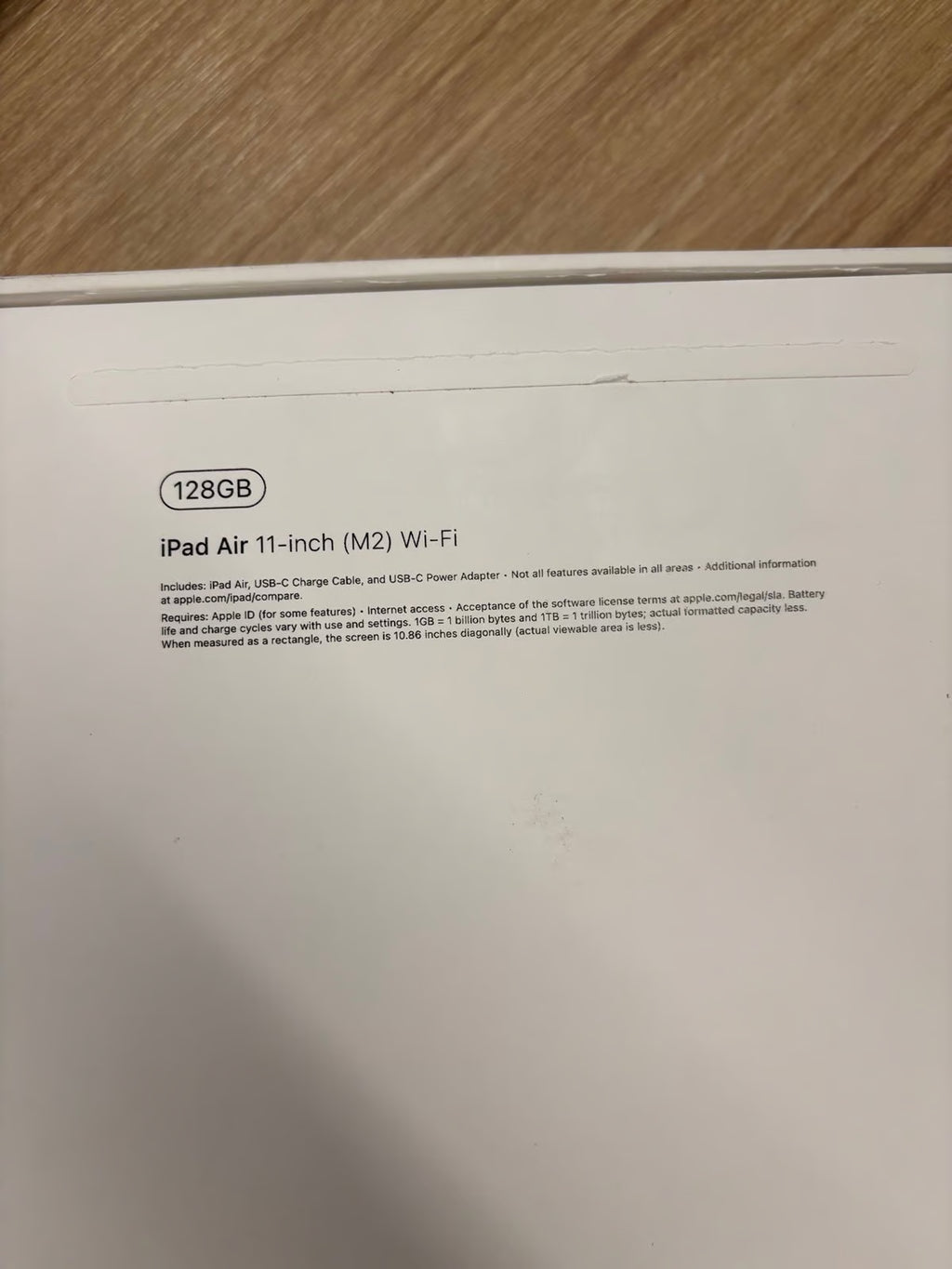 Ipad Air 11inch M2  Blue 128gb 8K35