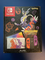 New Nintendo Switch OLED Pokemon Scarlet & Violet Special Edition US version NIB 8K57