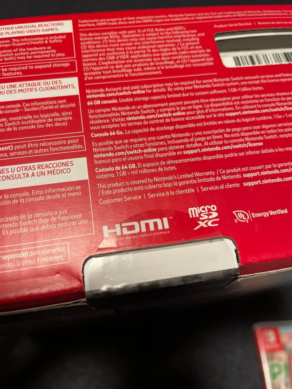 Nintendo Switch Oled Console Bundle NEW 7T85