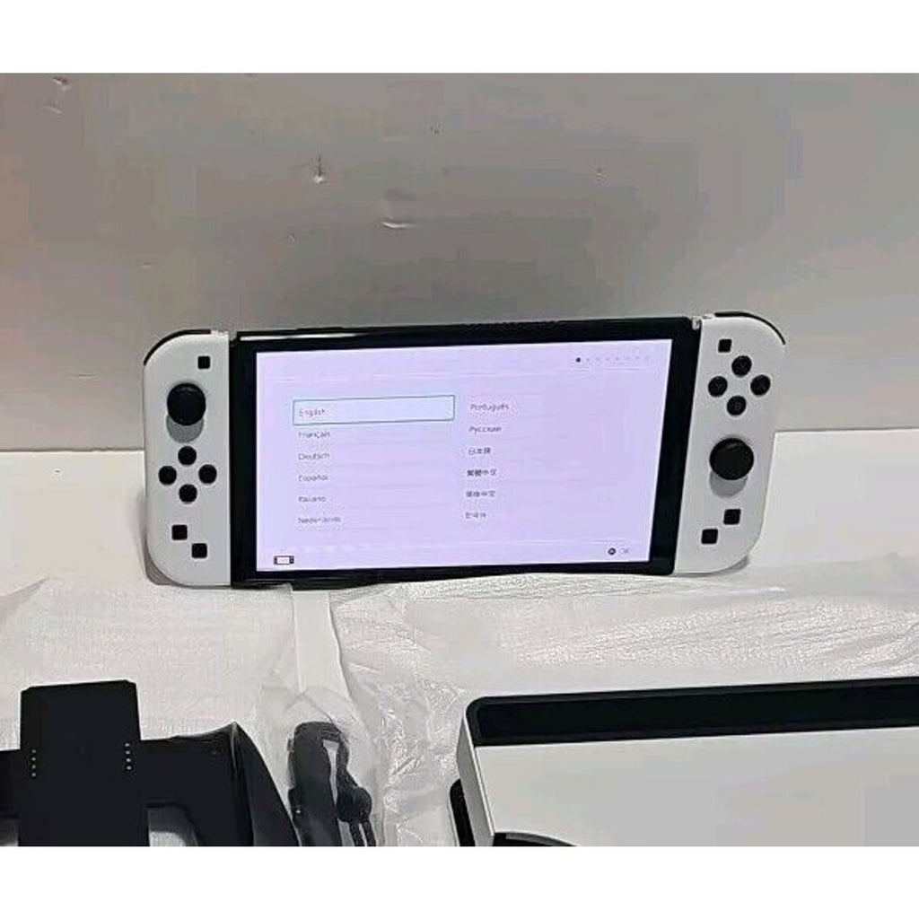 Nintendo Switch OLED Model HEG-001 Handheld Console - 64GB - White NEW CONDITION 8G19
