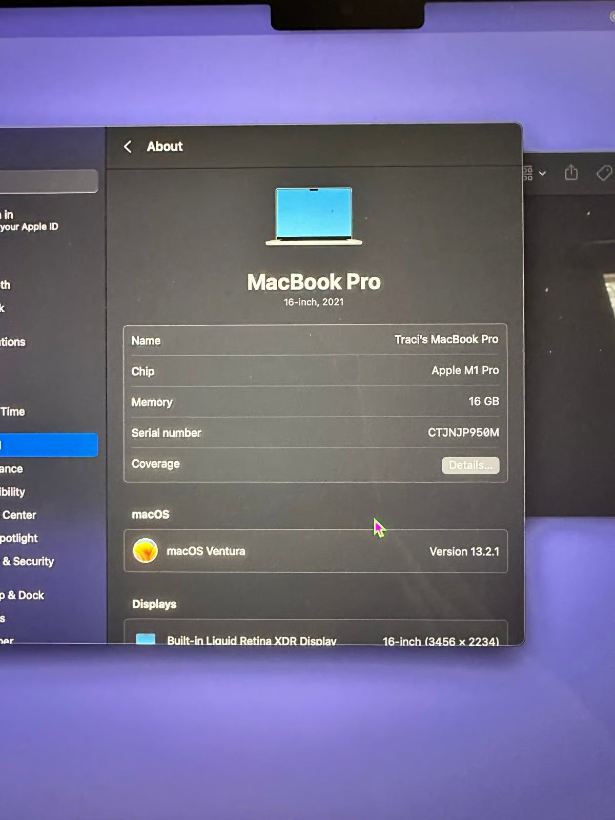 macbookpro 2022 9Z32