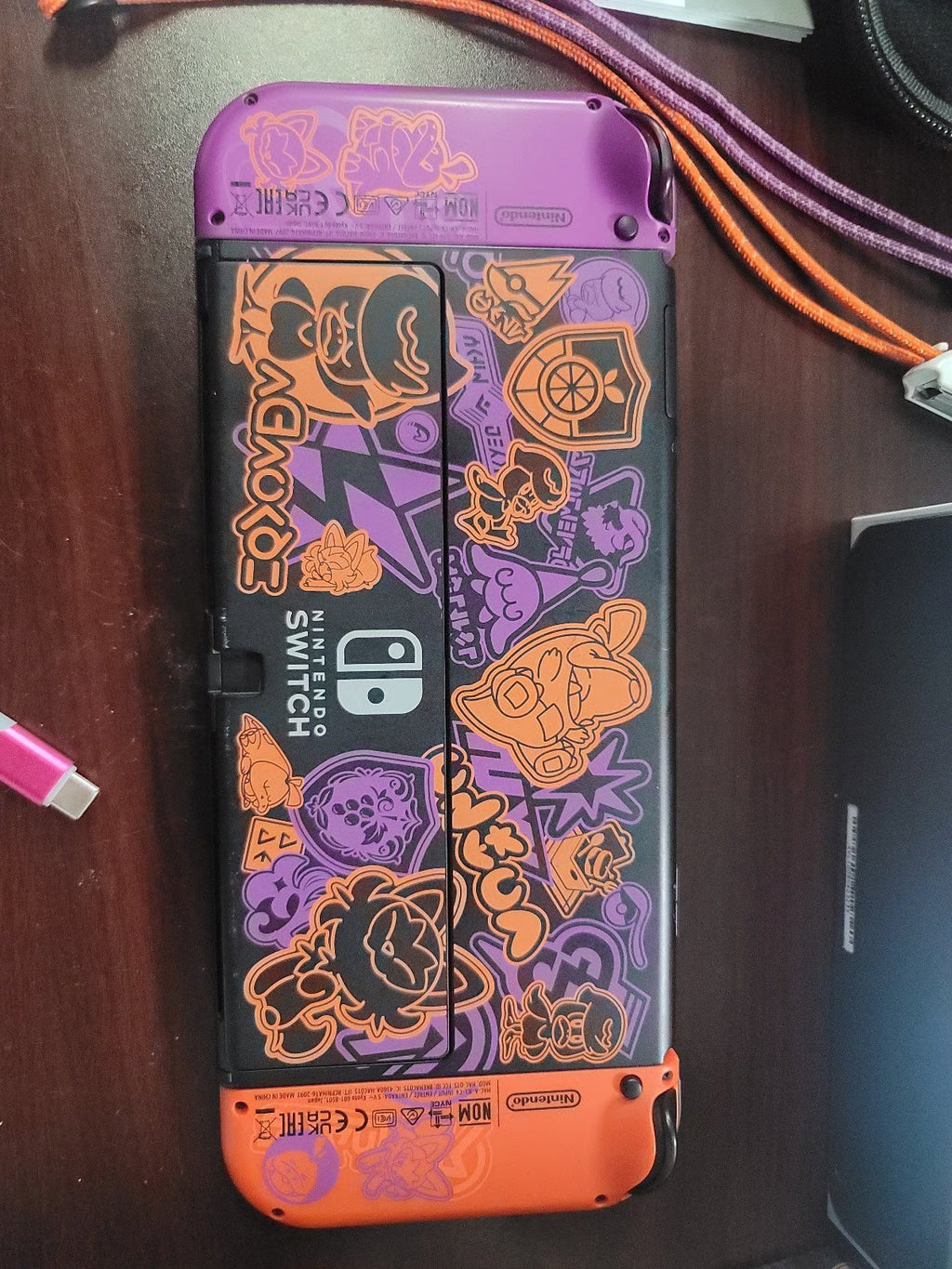 Nintendo Switch OLED Pokemon Scarlett and Violet Edition 3Y27