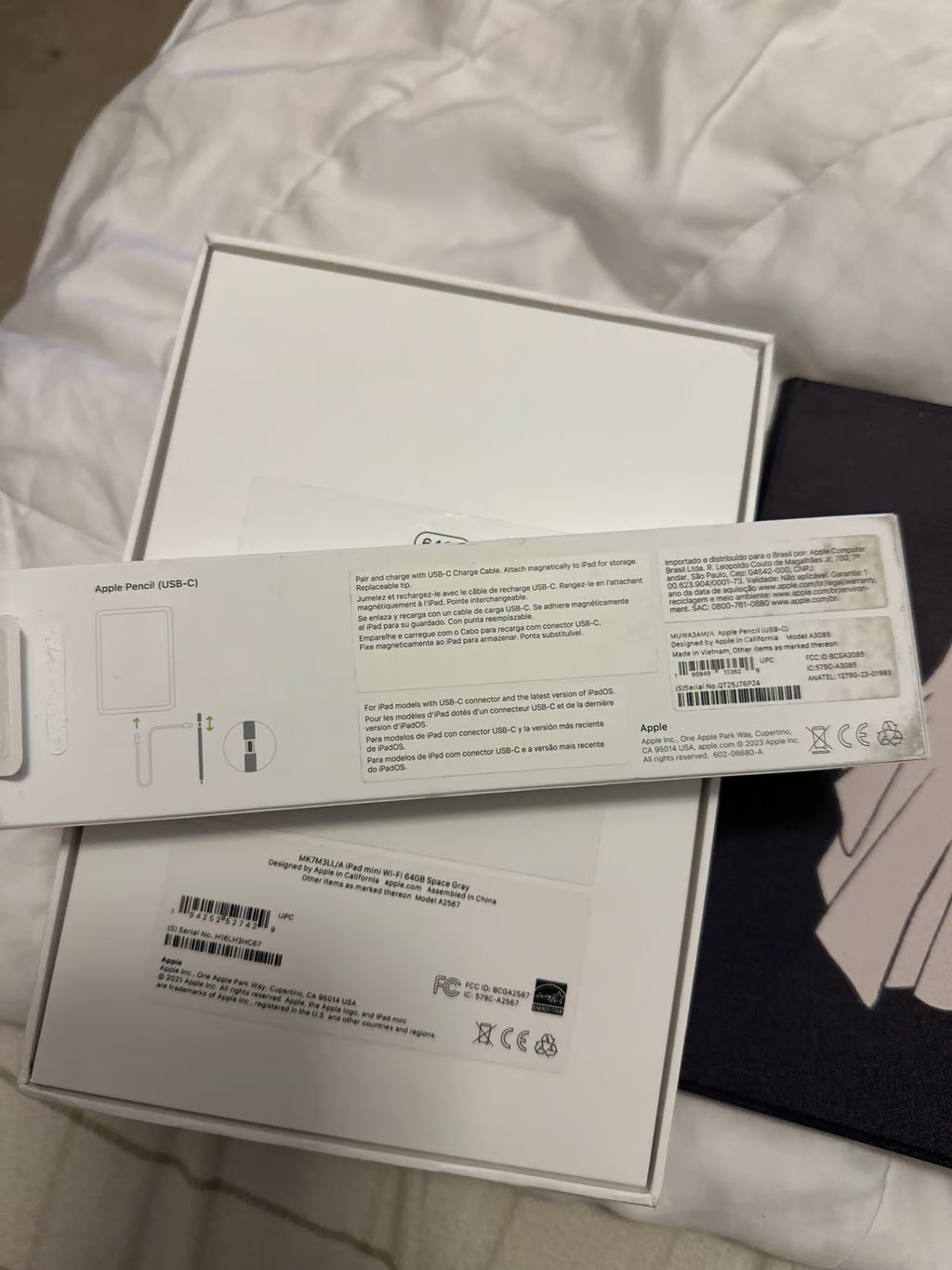 iPad Mini 6th Generation and Apple Pencil 3Y66