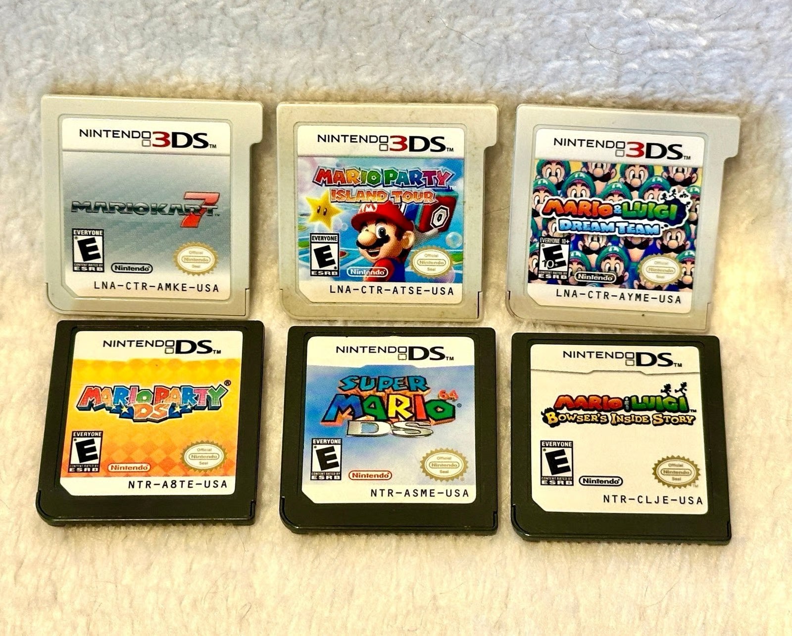 Nintendo 3DS XL Galaxy + 9 Game Bundle