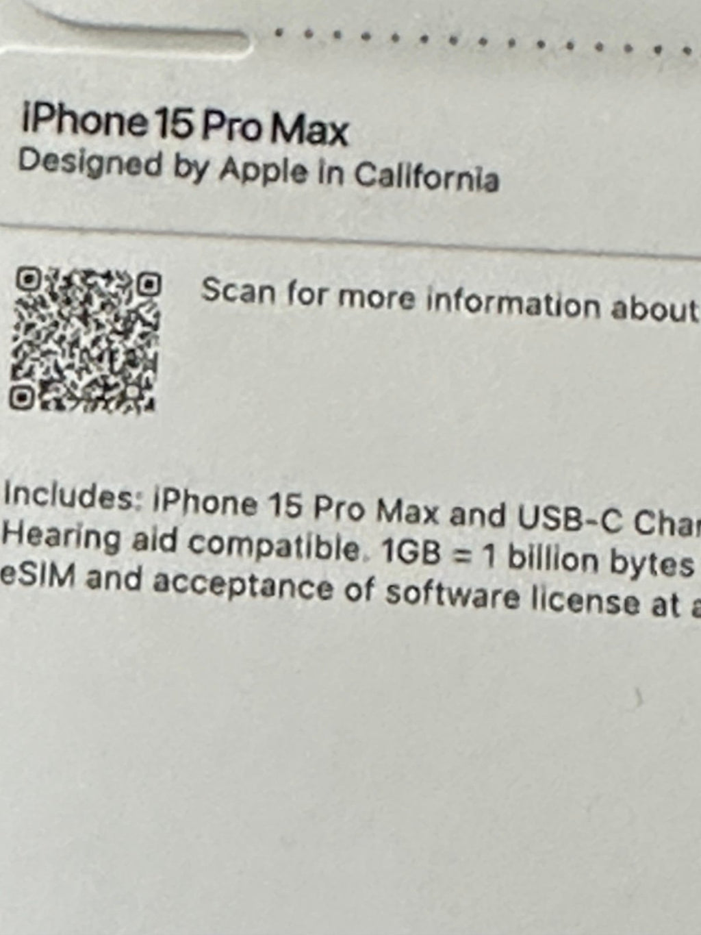 APPLE IPHONE 15 PRO MAX ****( 1 TB ) ***** BLUE TITANIUM ATT NEW SEALED 3J97