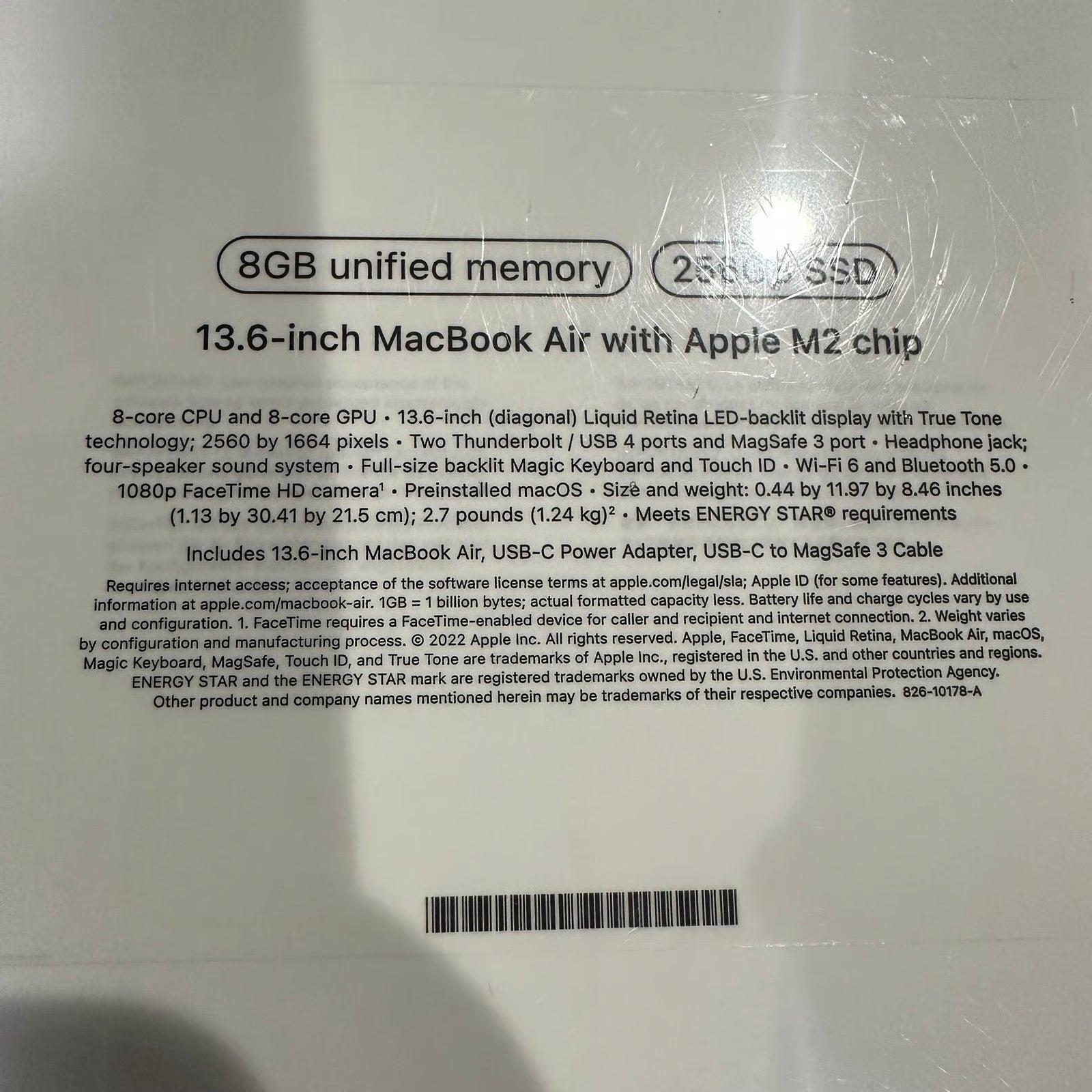 Apple Macbook Air A2681 2Y12