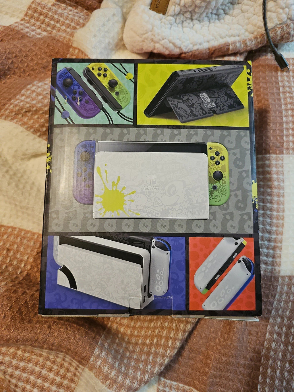 Nintendo Switch Splatoon OLED 9U68