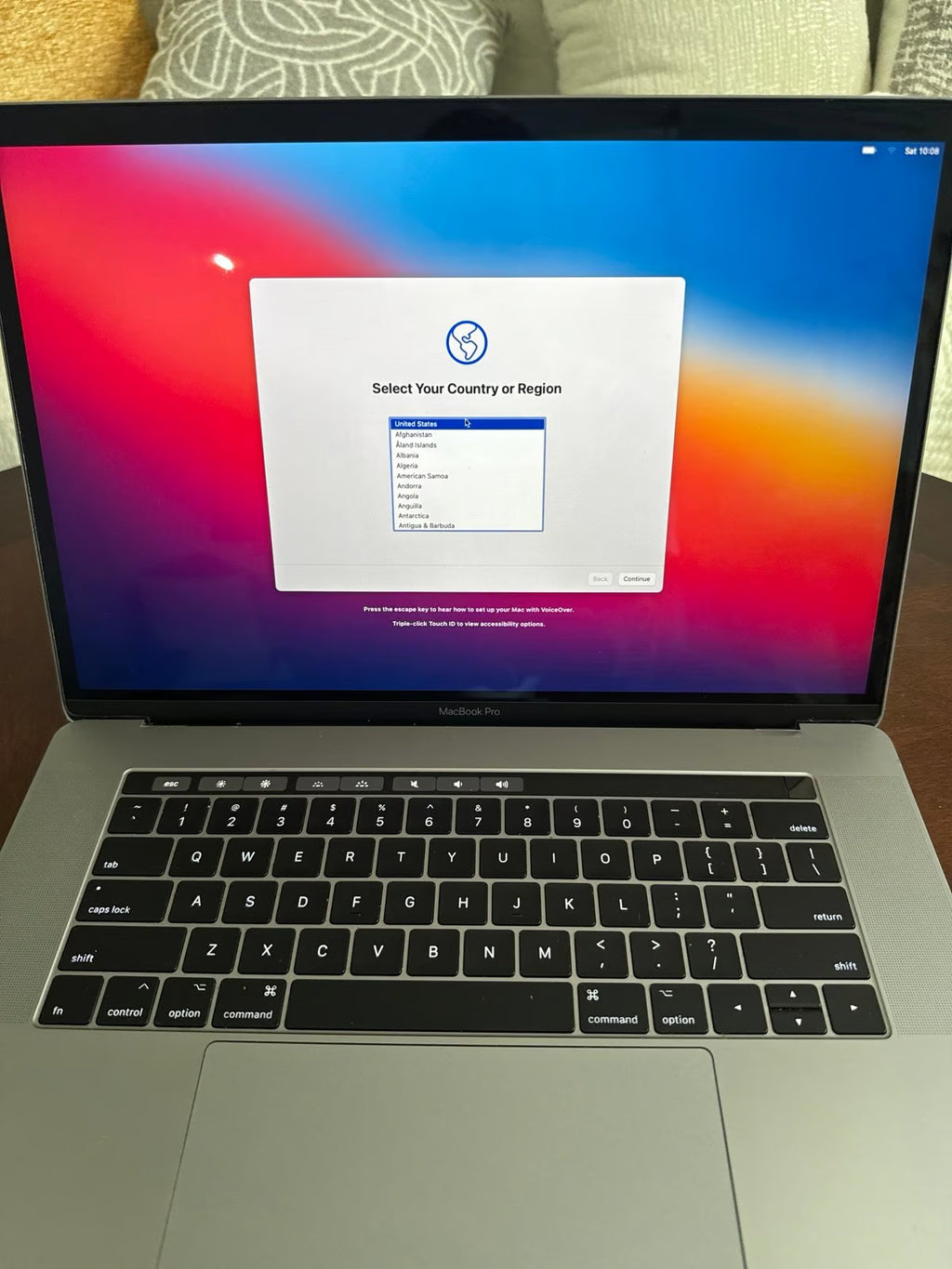 MacBook Pro 2017 15 inch space grey 5C87