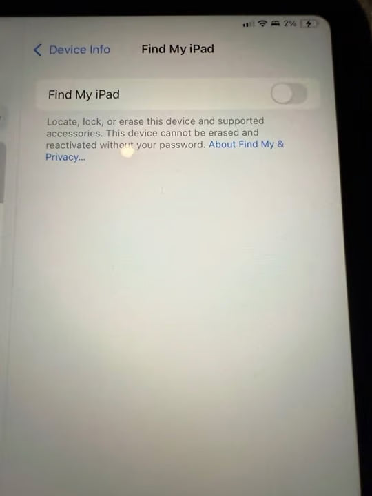 iPad mini Wi-Fi + Cellular 256GB - Space Gray 7U85