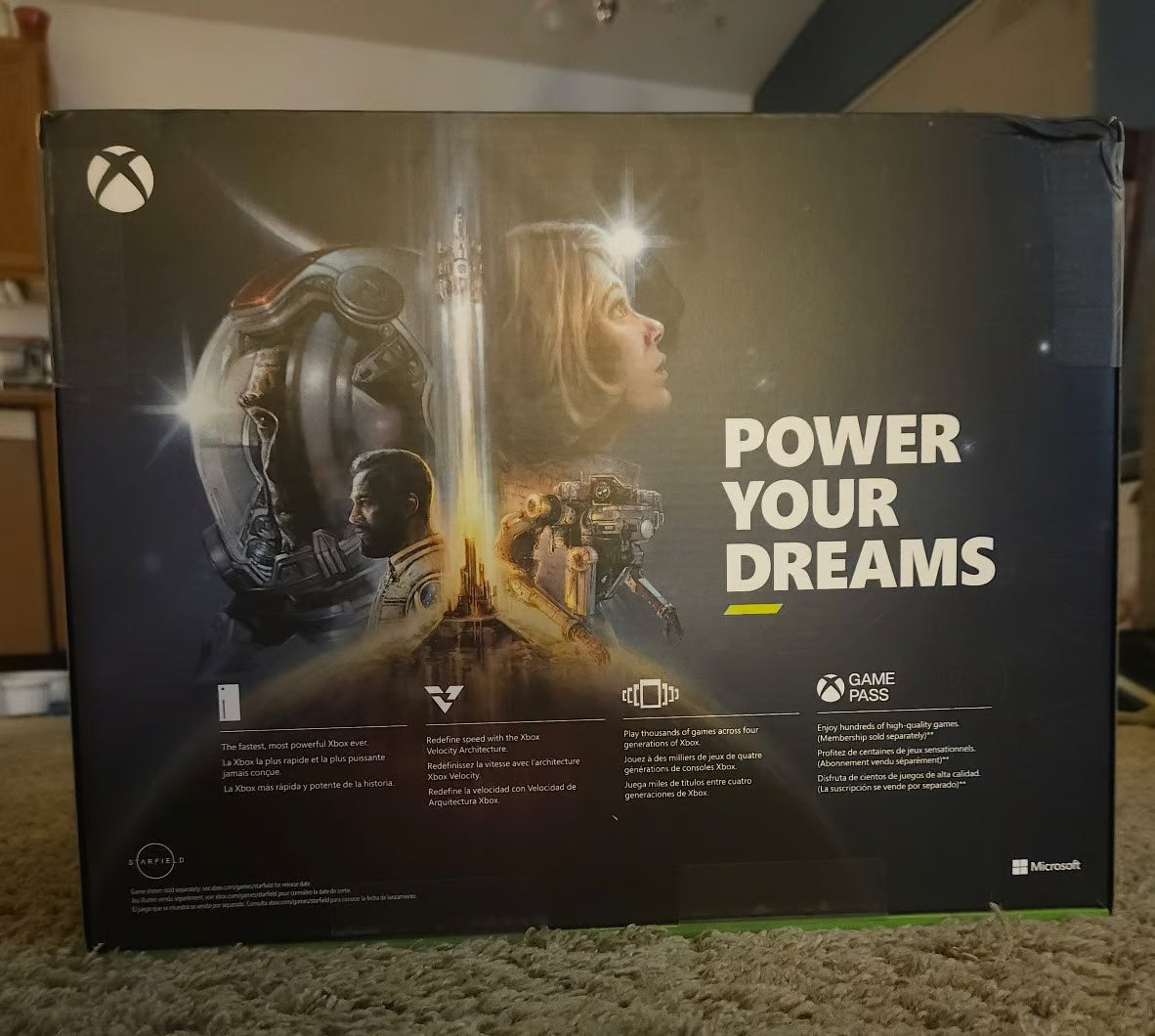 Microsoft Xbox Series X Black 1 TB Console *With* EA College Football 25 Bundle 3B55