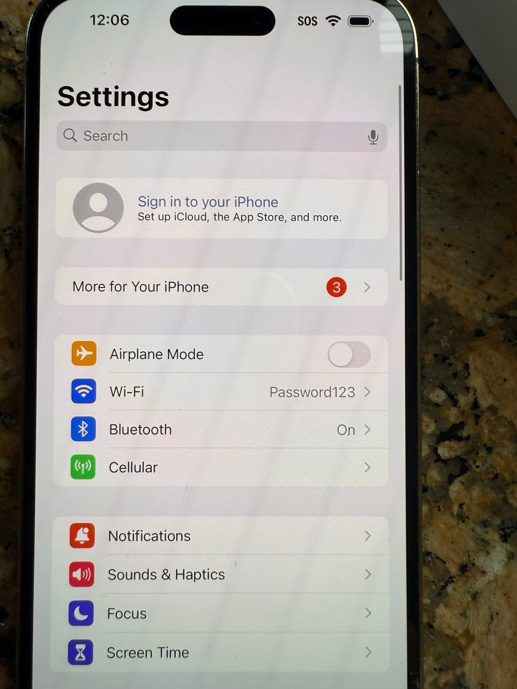 iPhone 14 Pro Max Gold 128 GB 8F21