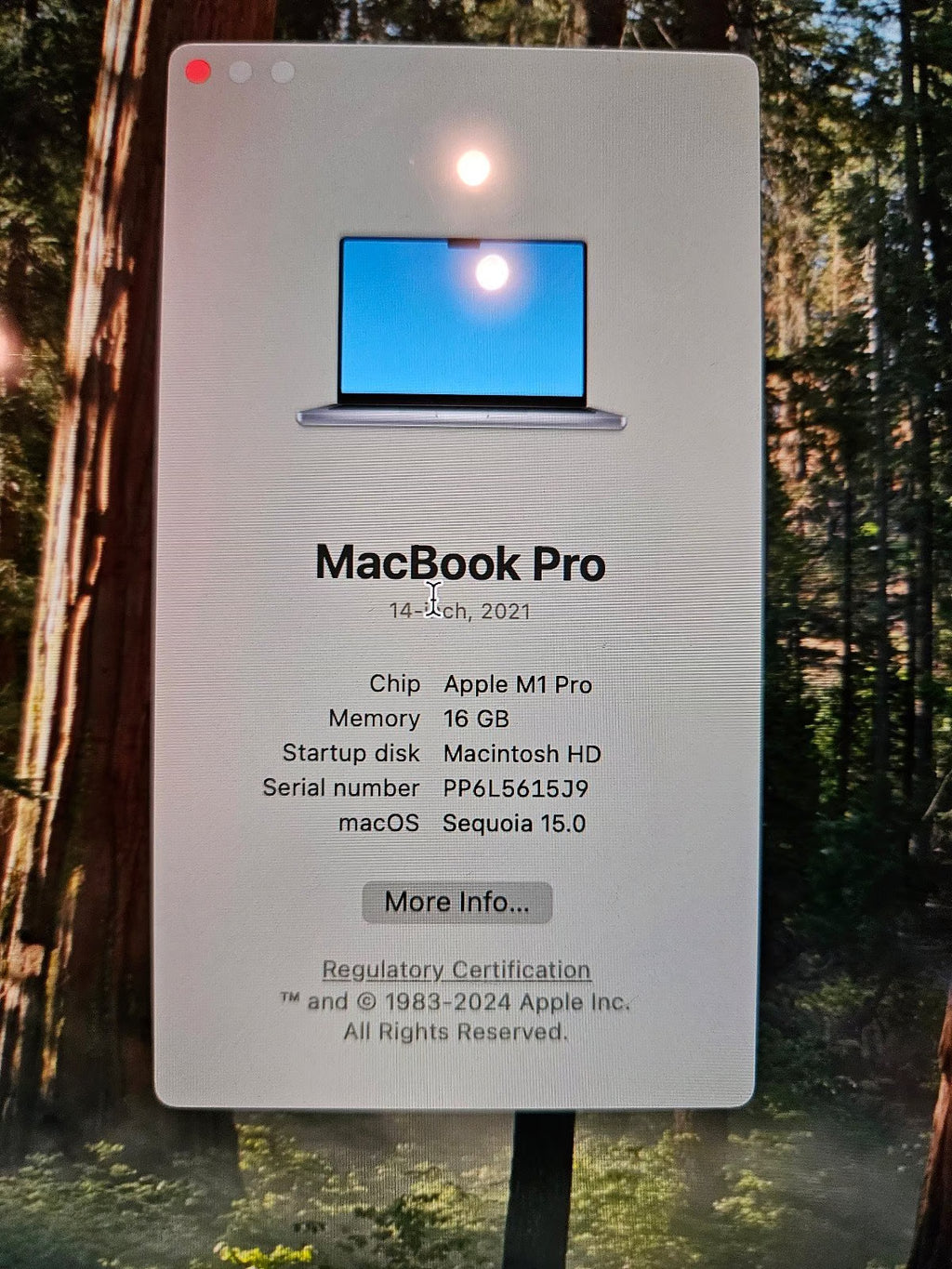 Macbook Pro 2021 6E89