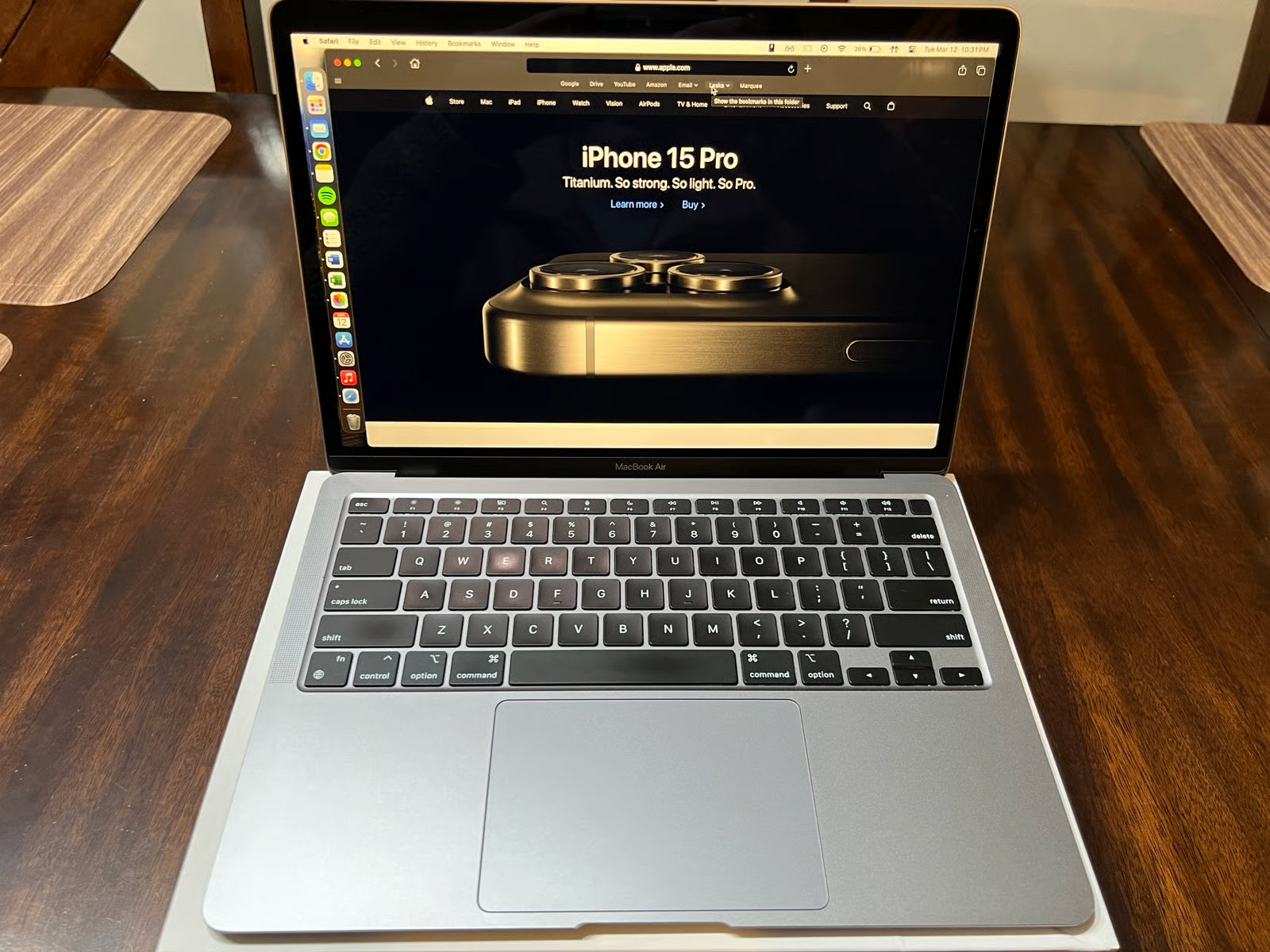 Macbook Air M1 7B76