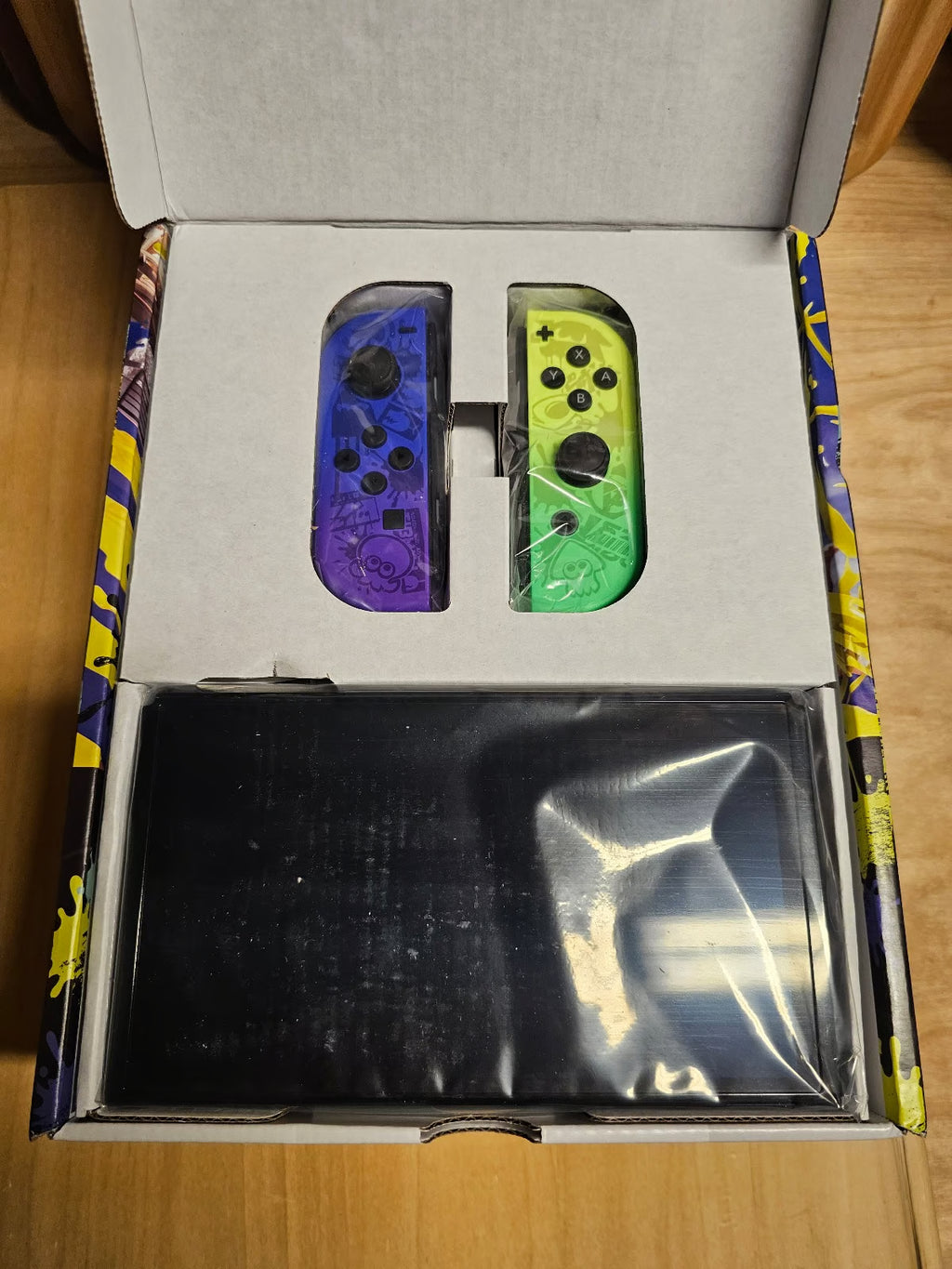Nintendo switch oled splatoon edition JP 2O91