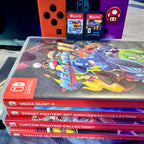 Nintendo Switch OLED Pokemon Scarlet and Violet Edition with many accessor ObO 3W96
