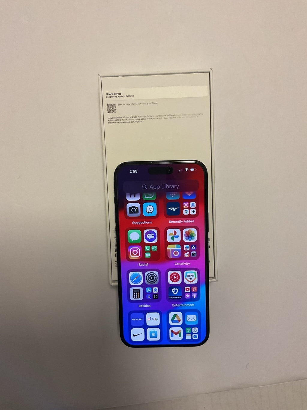 Apple iPhone 15 Plus 128 GB 1U93
