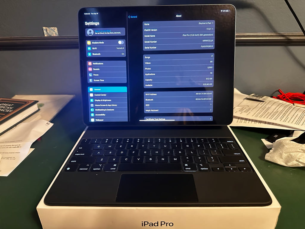 iPad Pro 12.9 5th generation bundle 7D78