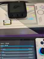 1TB ROG Ally Z1 w/ DBrand Case & Travel Cover w ASUS ROG 65W Charge Dock 5U97