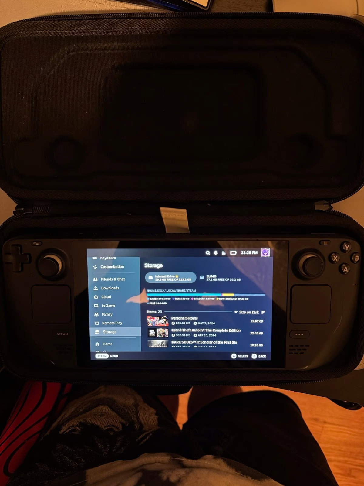 Steam Deck lcd 256gb 5C85