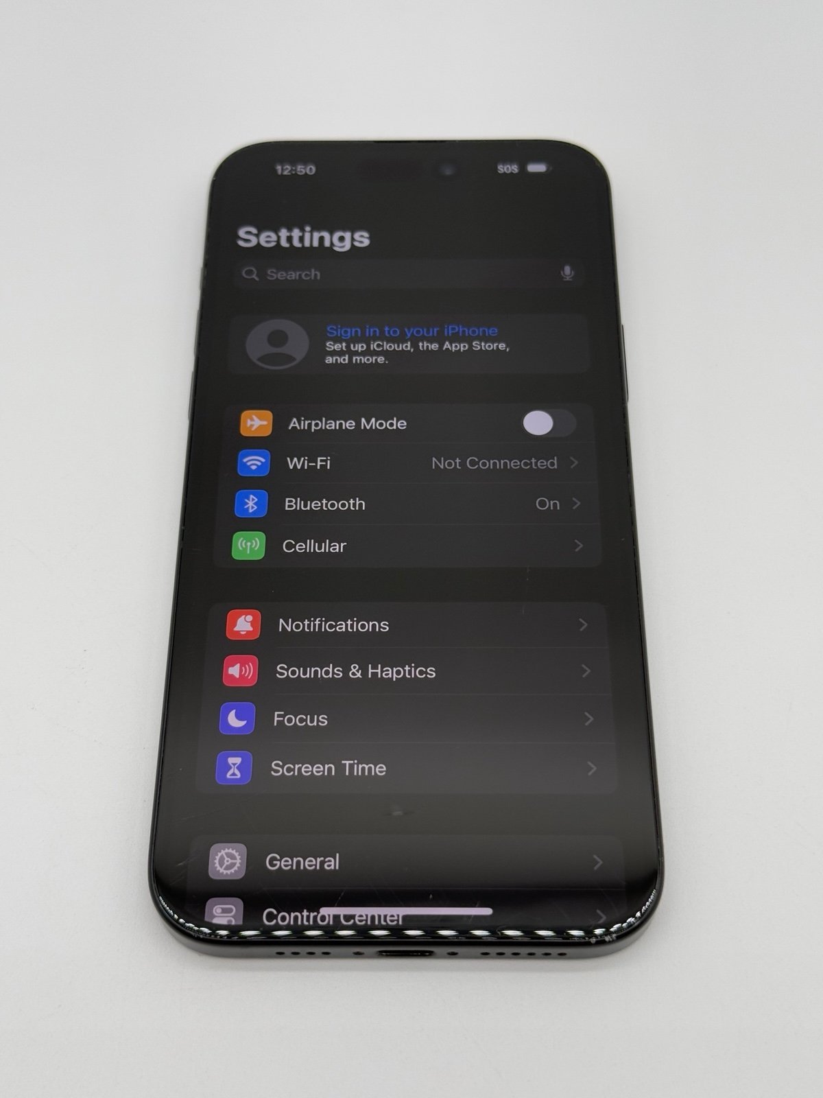 iPhone 15 Plus 128GB Black Titanium -Carrier Unlocked- Clean IMEI Fast Shipping! 7S98