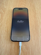 Apple iPhone 14 Pro 128GB Unlocked With Charger & Case 7R95