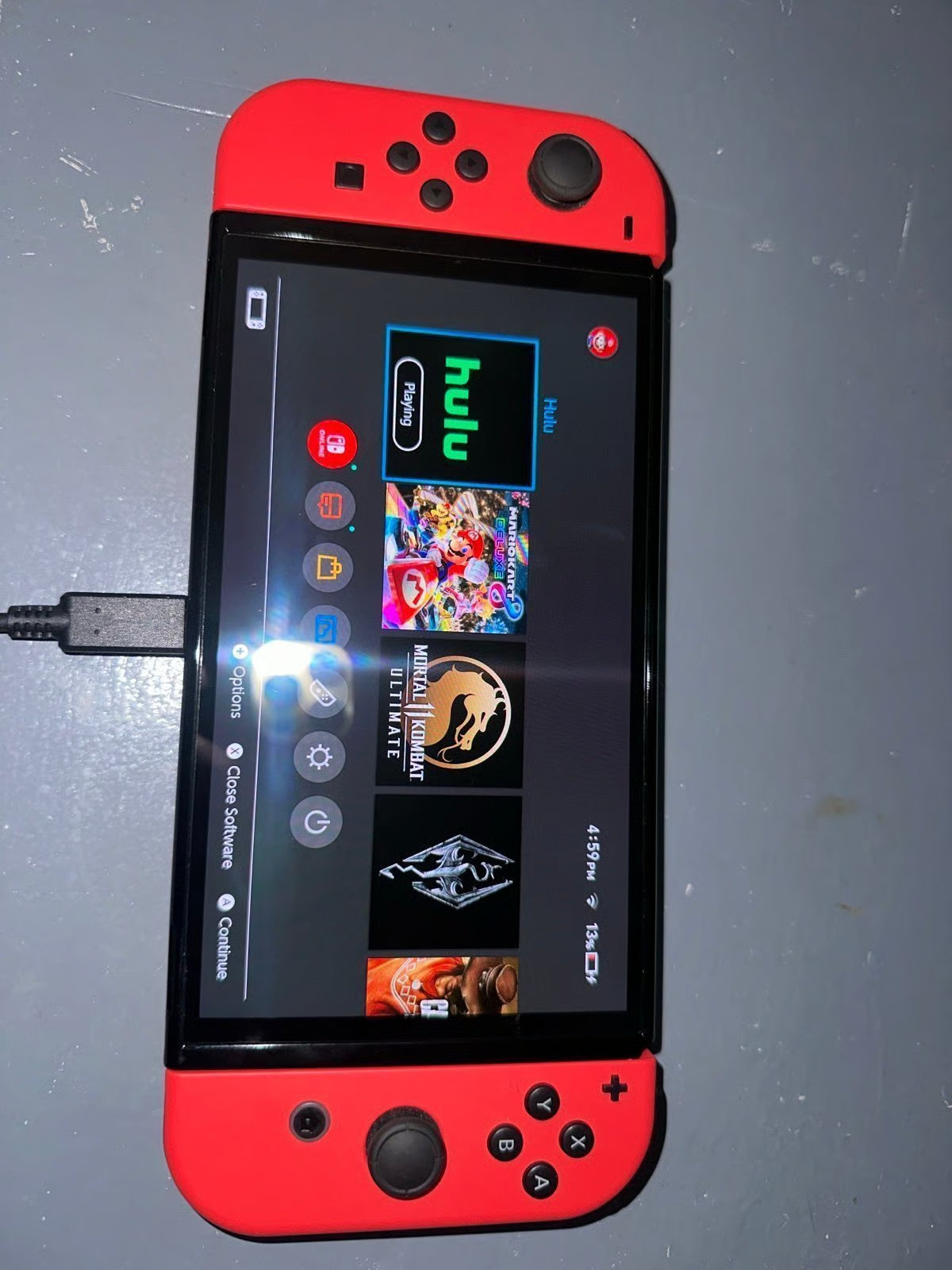 Nintendo switch oled mario edition 9Q56