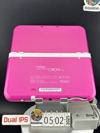 Dual IPS/ New 3DS XL Pink w 128GB SD Card/Near Mint/ 1312/ US Seller